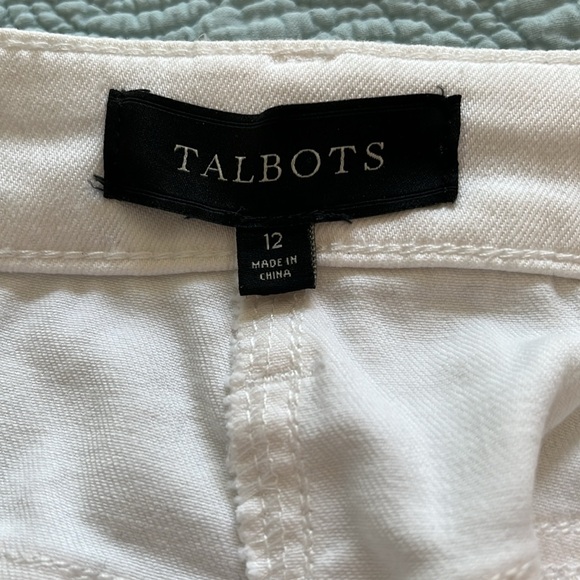 Talbots White Denim Skirt - Picture 8 of 11